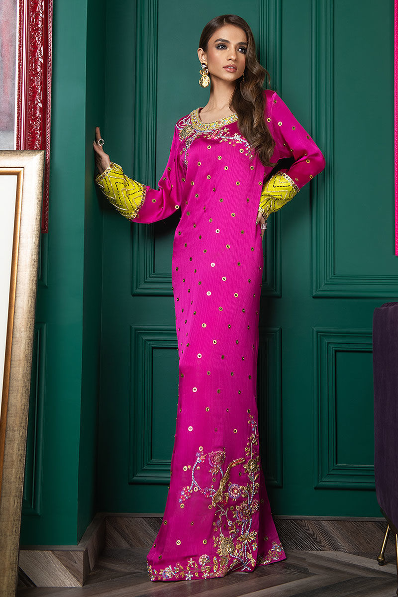 Wardha Saleem | Luxury Pret Fusion Wear | WS22-035 - Ladies Clothes