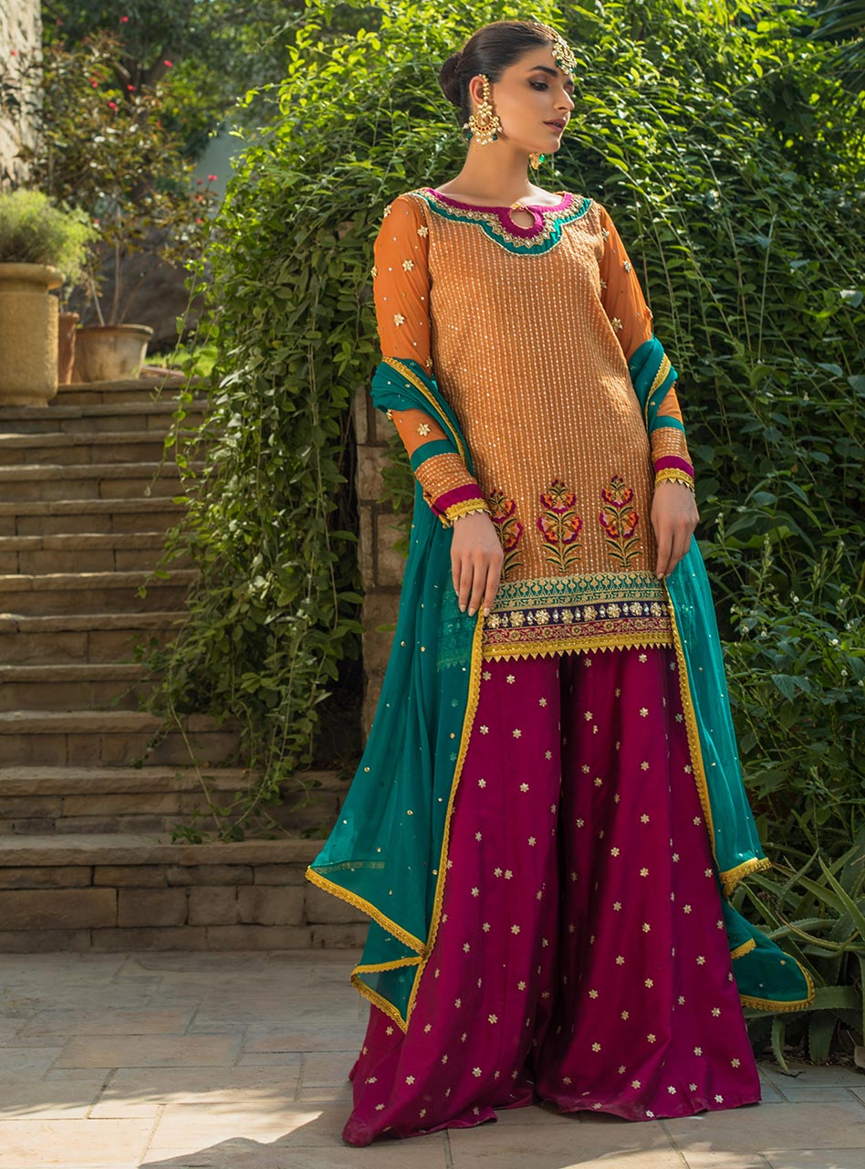 Zainab Chottani | Semi Formals | NOORA - ladies Clothes - Maria Faisal