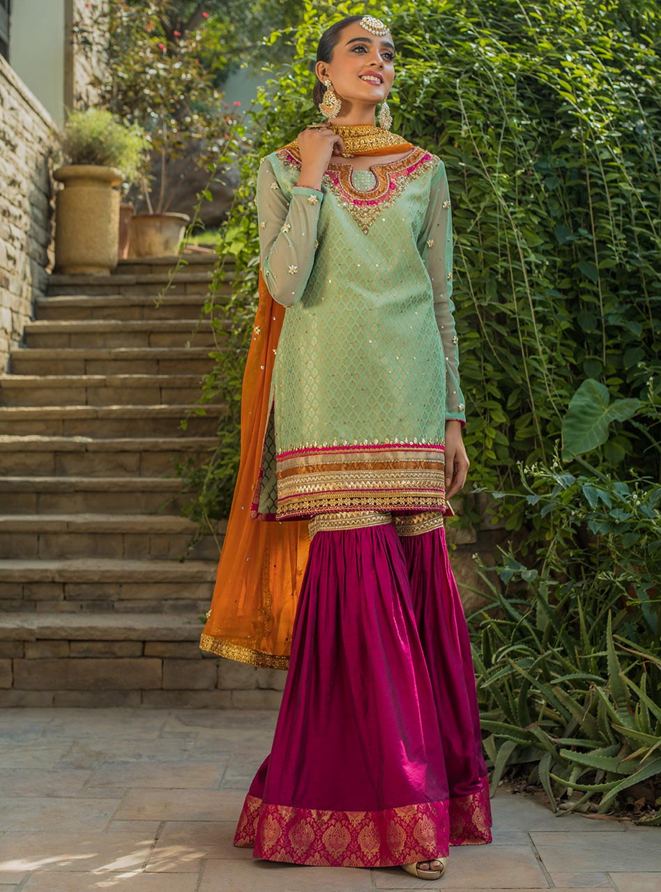 Zainab Chottani | Semi Formals | MEHAK - Ladies Clothes - Maria Faisal