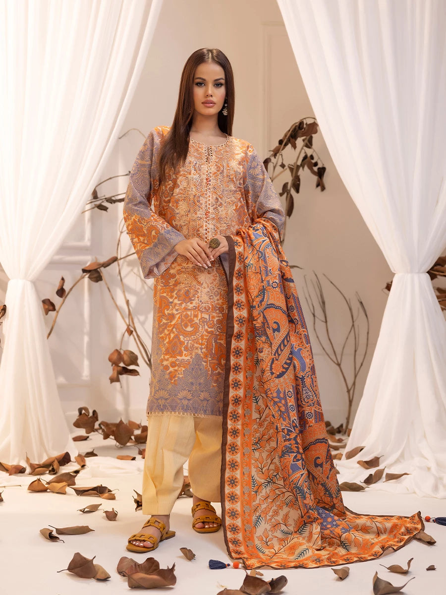 Salitex | Khaddar 24 |  K-02 - Ladies Clothes - Maria Faisal
