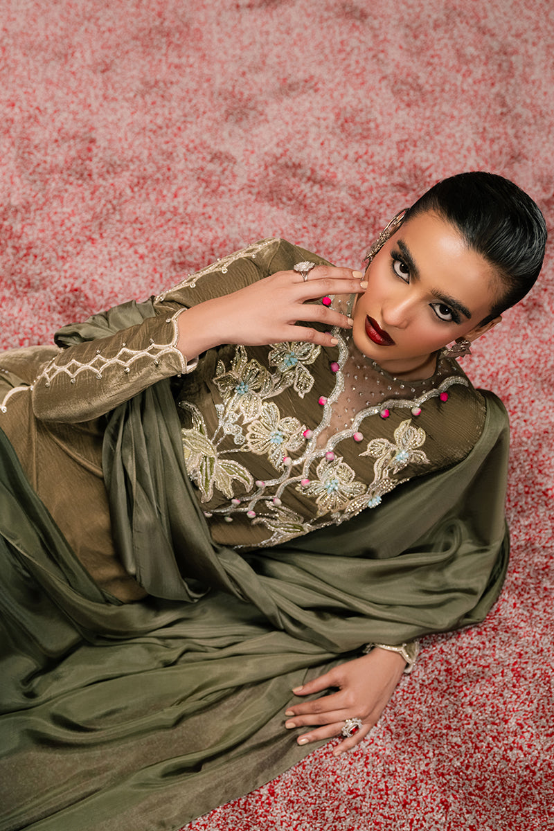 Haute Form | Rose Winter Plush | Honey Glow - Ladies Clothes - Maria Faisal