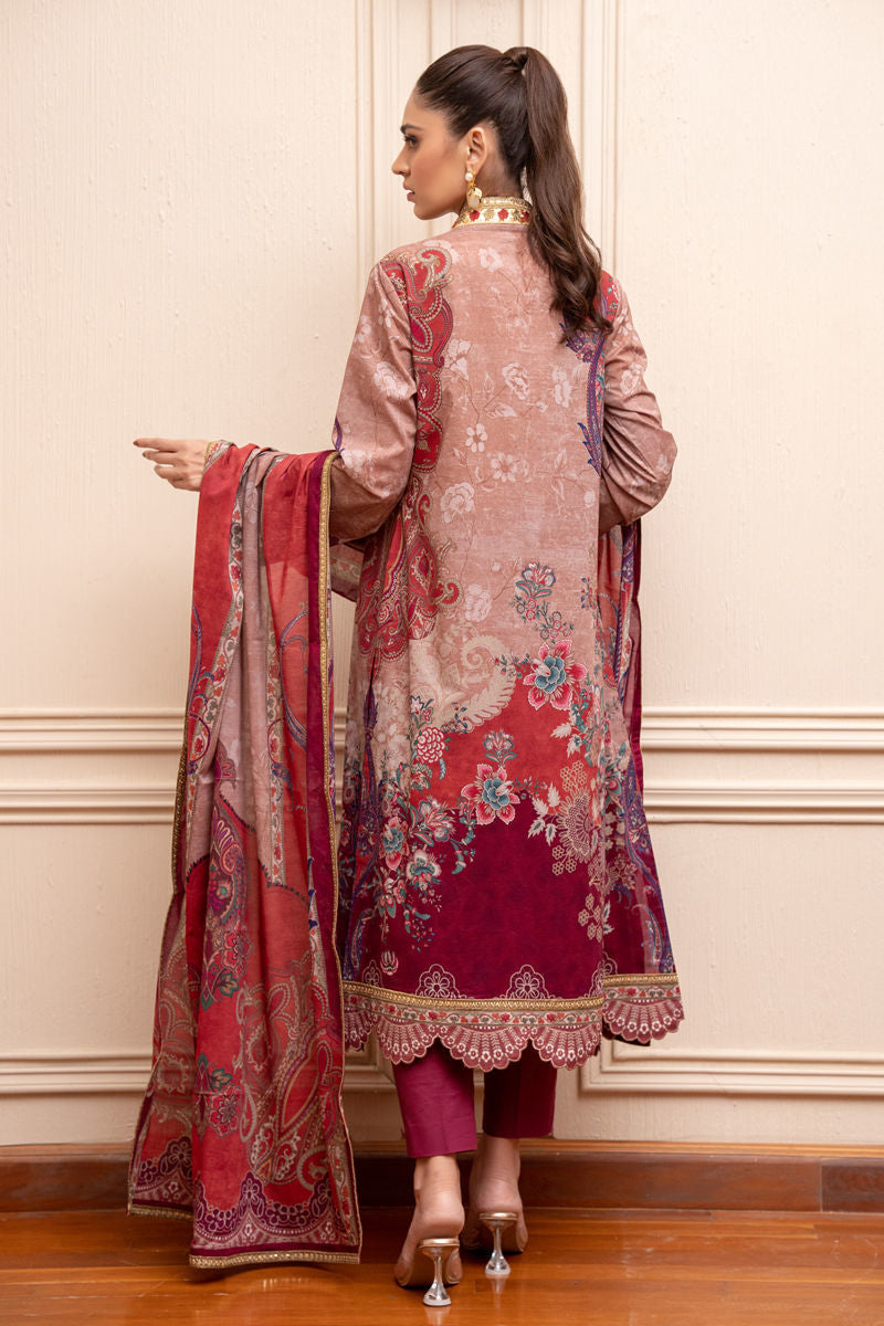 Shamaeel Ansari | Gulrang Lawn | LP-06 - Ladies Clothes - Maria Faisal
