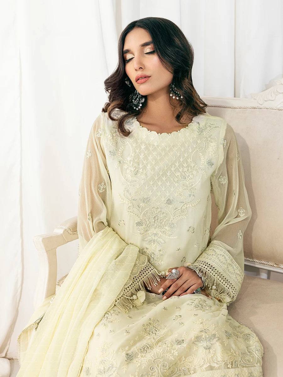 Salitex | Signature Festive Chiffon | CH038 by Maria Faisal - Registered Vendor of : Salitex - type : Ladies Clothes - 100% original wedding dresses