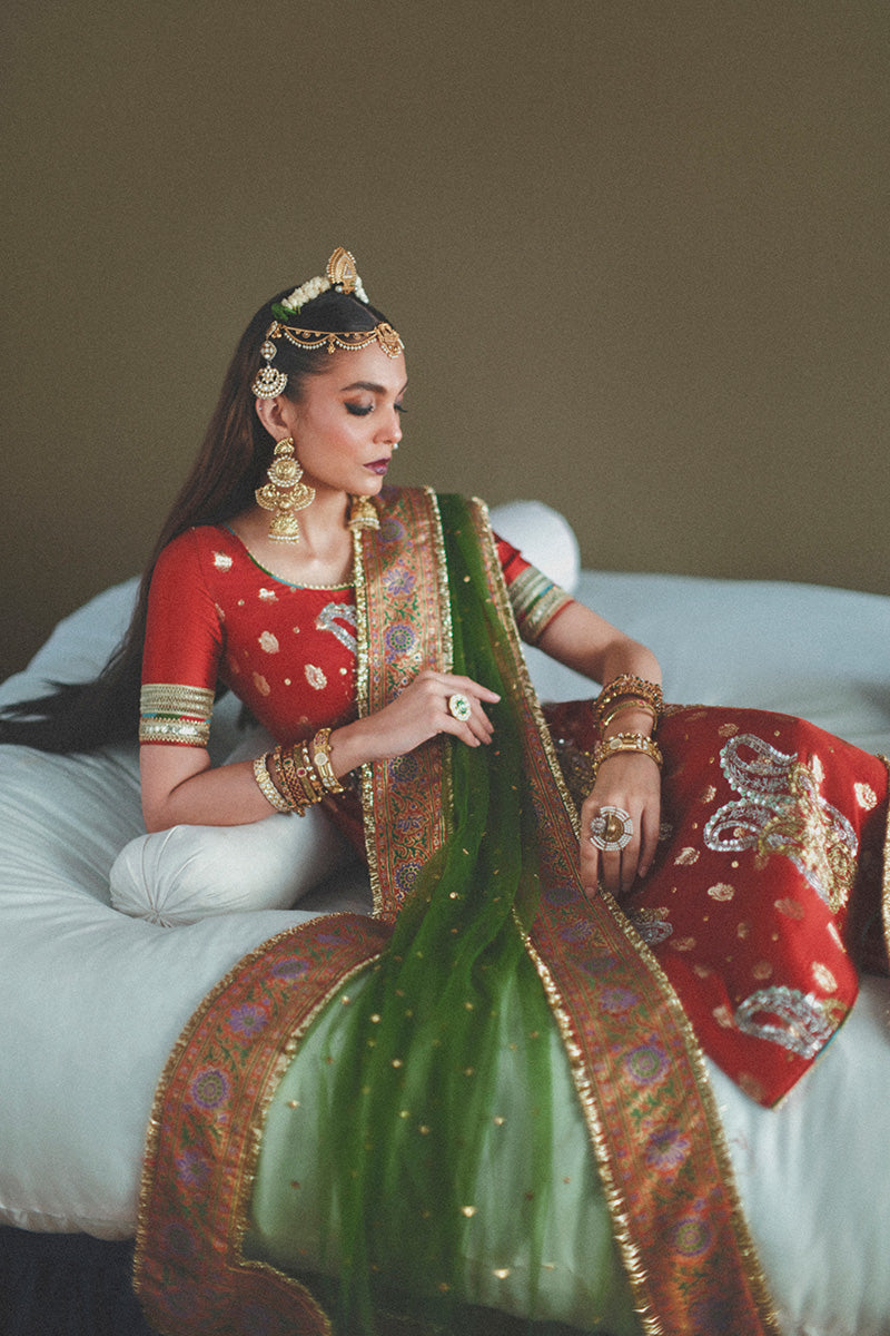 Haute Form I Dastaan Luxury Formals I Laal Pari - Ladies Clothes - Maria Faisal