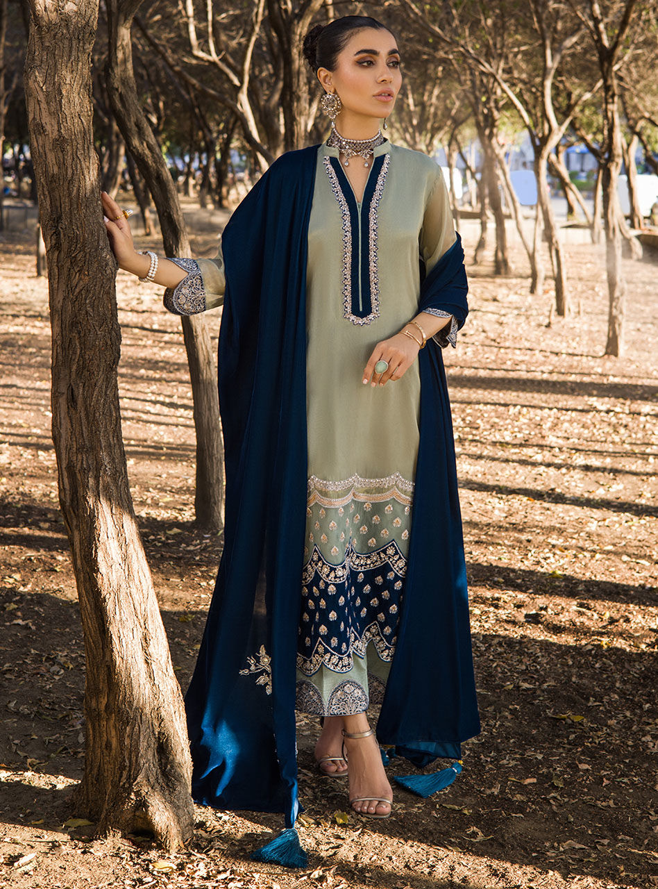 Zainab Chottani | Semi Formals | FEHYA - Ladies Clothes - Maria Faisal