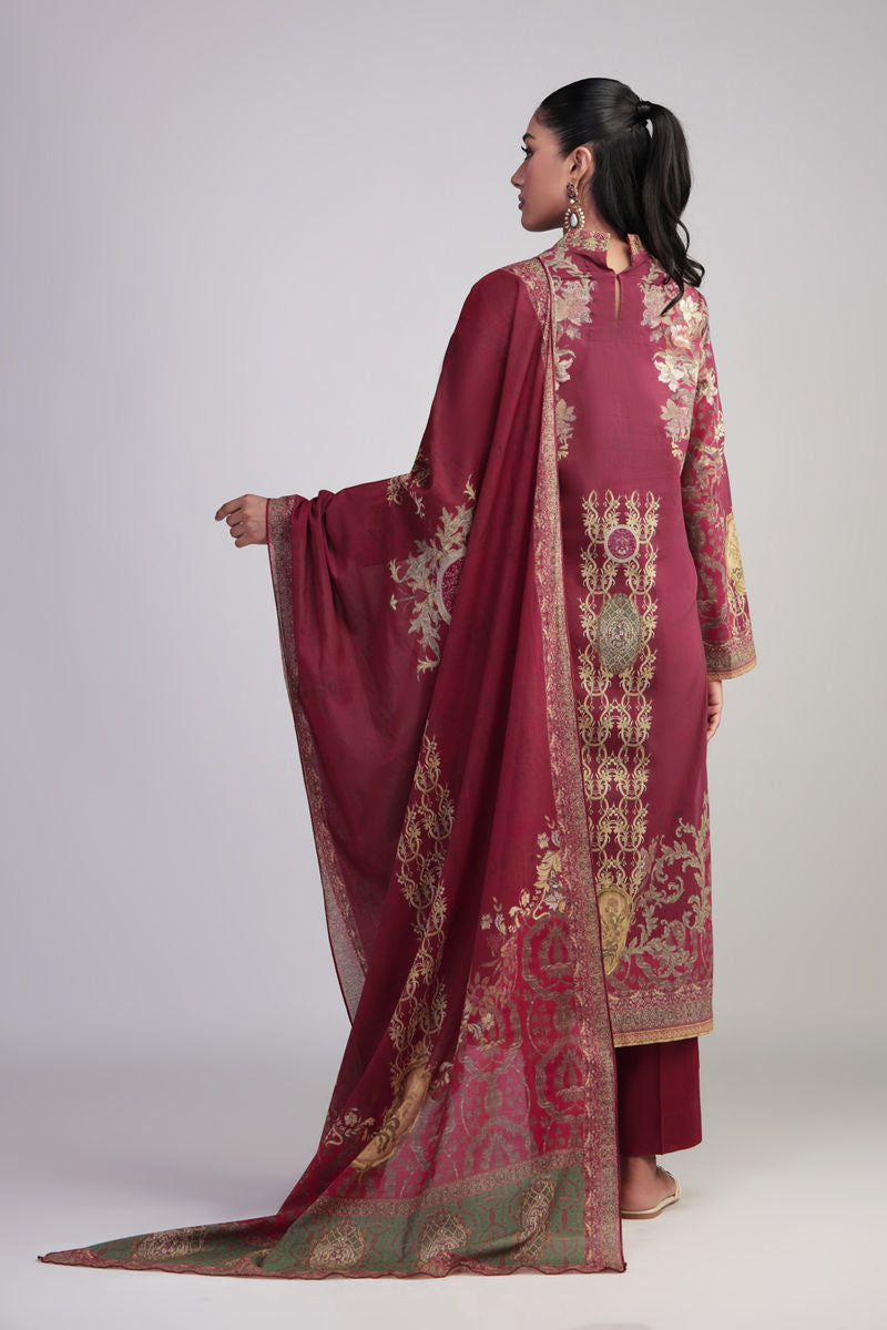 Shamaeel Ansari | Gulrang Lawn | Gulrang-05 - Ladies Clothes - Maria Faisal