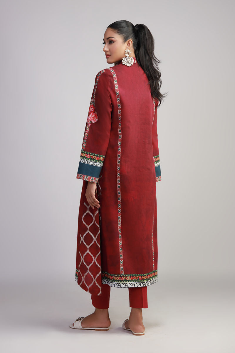 Shamaeel Ansari | Gulrang Lawn | Gulrang-07 - Ladies Clothes - Maria Faisal