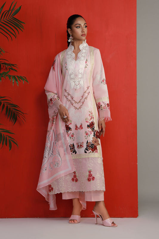 Shamaeel Ansari | Gulrang Lawn | Gulrang-08 - Ladies Clothes - Maria Faisal