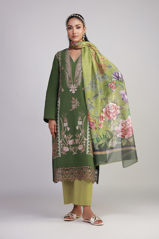 Shamaeel Ansari | Gulrang Lawn | Gulrang-10 - Ladies Clothes - Maria Faisal