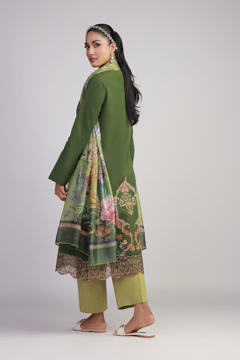 Shamaeel Ansari | Gulrang Lawn | Gulrang-10 - Ladies Clothes - Maria Faisal