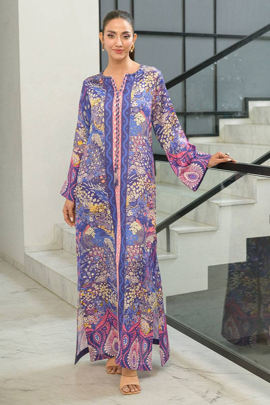 Fatima Khan | Eid Digital Silk Prints | Amethyst by Maria Faisal - Registered Vendor of : Fatima Khan - type : Ladies Clothes - 100% original wedding dresses
