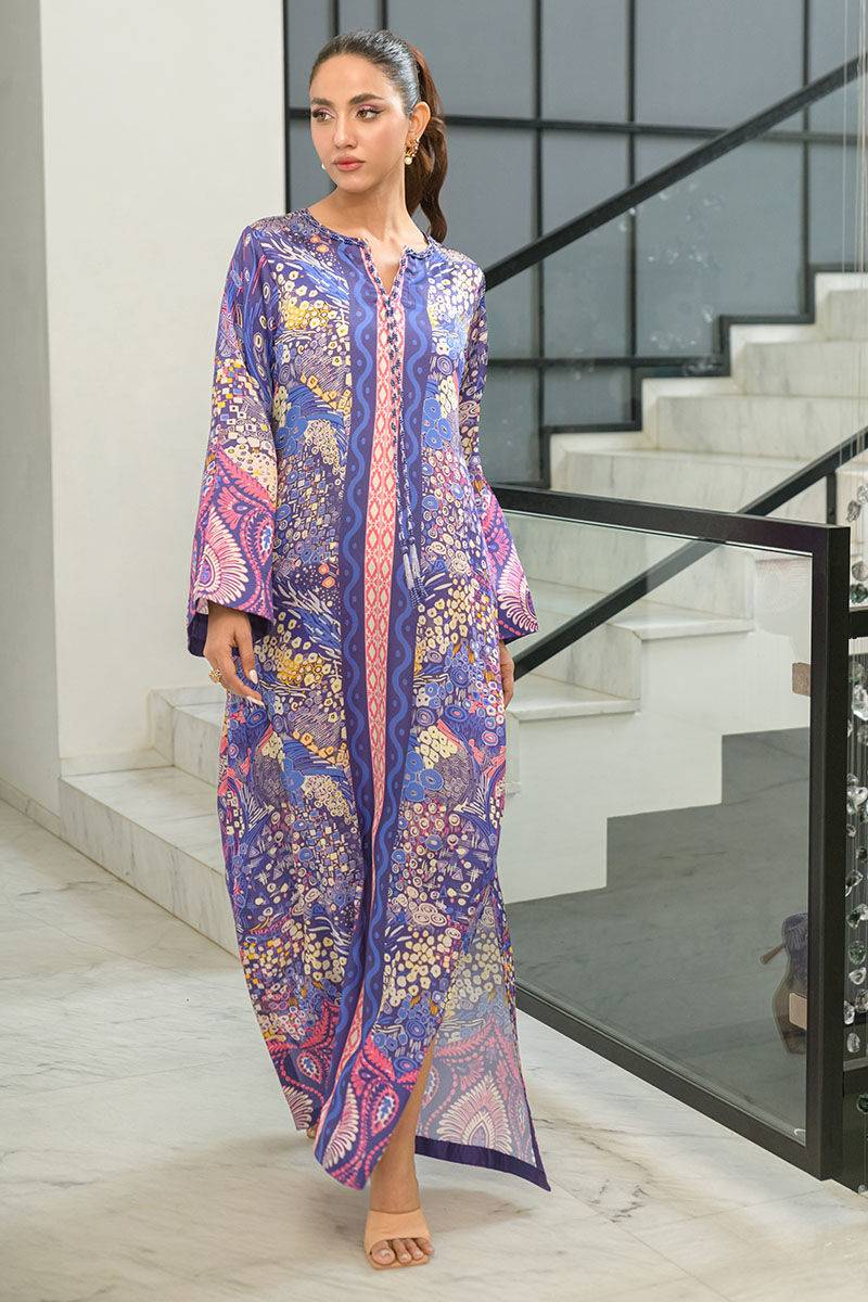 Fatima Khan | Eid Digital Silk Prints | Amethyst by Maria Faisal - Registered Vendor of : Fatima Khan - type : Ladies Clothes - 100% original wedding dresses