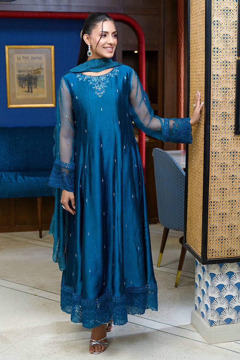 Fatima Khan | La Fleur Eid Edit | Azure Jade by Maria Faisal - Registered Vendor of : Fatima Khan - type : Ladies Clothes - 100% original wedding dresses