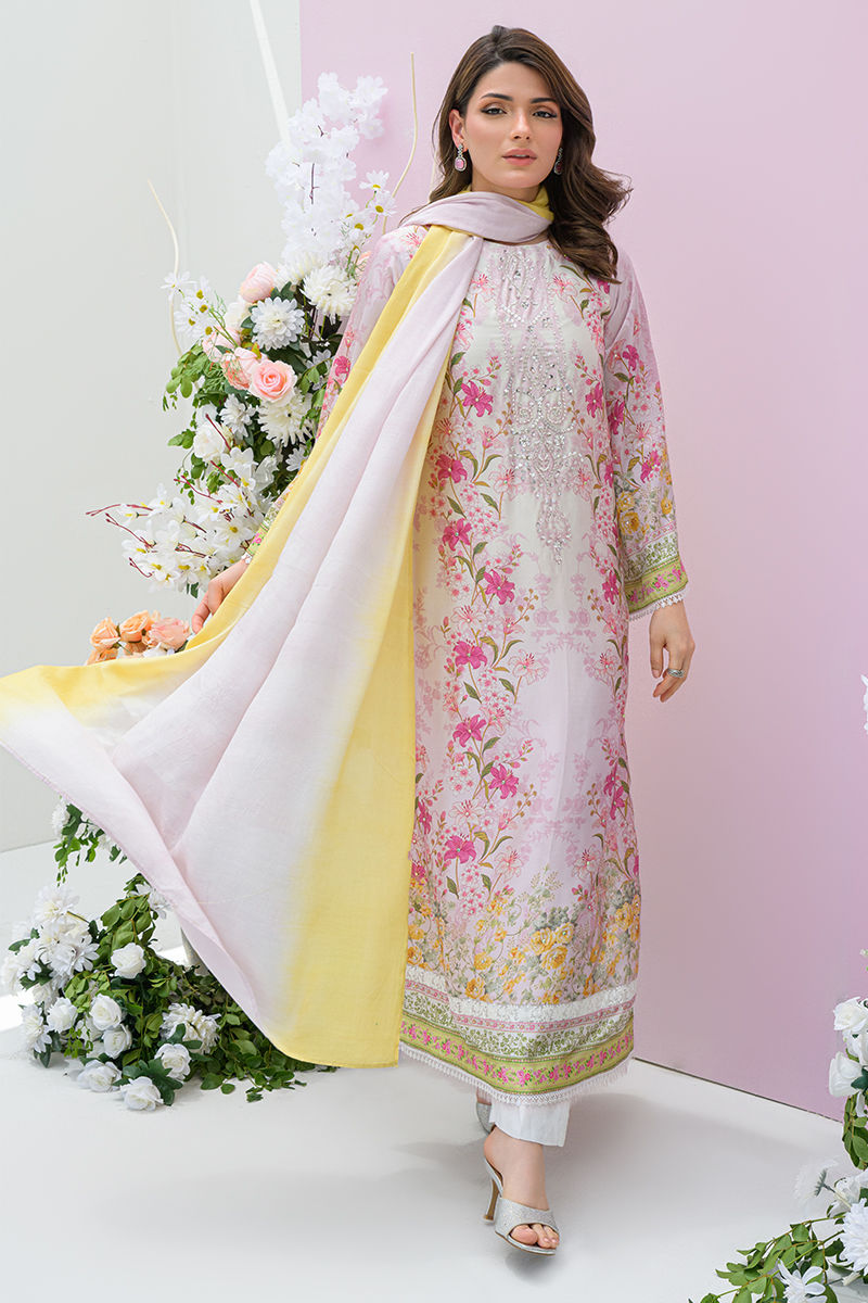 Fatima Khan | Prints and Petals | Rose Reverie - Ladies Clothes - Maria Faisal