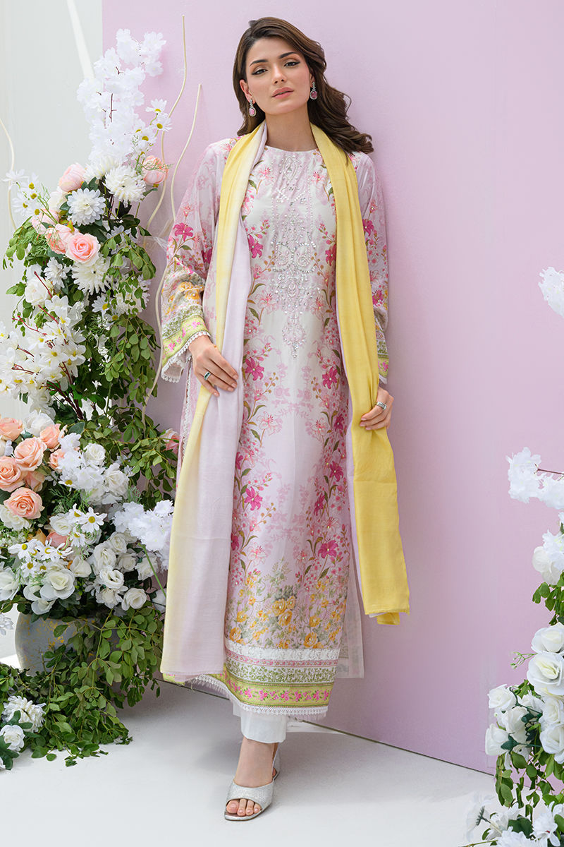 Fatima Khan | Prints and Petals | Rose Reverie - Ladies Clothes - Maria Faisal