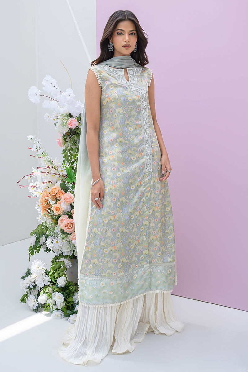 Fatima Khan | Prints and Petals | Dandelions - Ladies Clothes - Maria Faisal