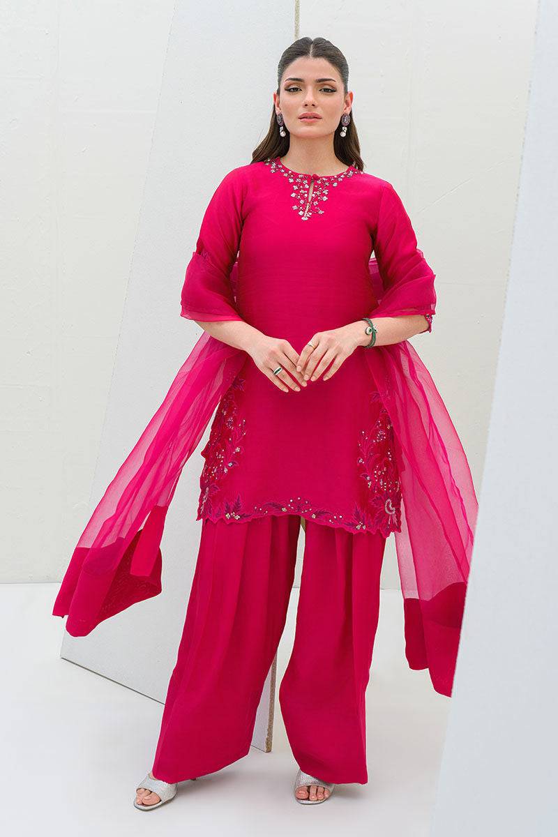 Fatima Khan | Serene Eid Luxe Pret | Pinktastic by Maria Faisal - Registered Vendor of : Fatima Khan - type : Ladies Clothes - 100% original wedding dresses