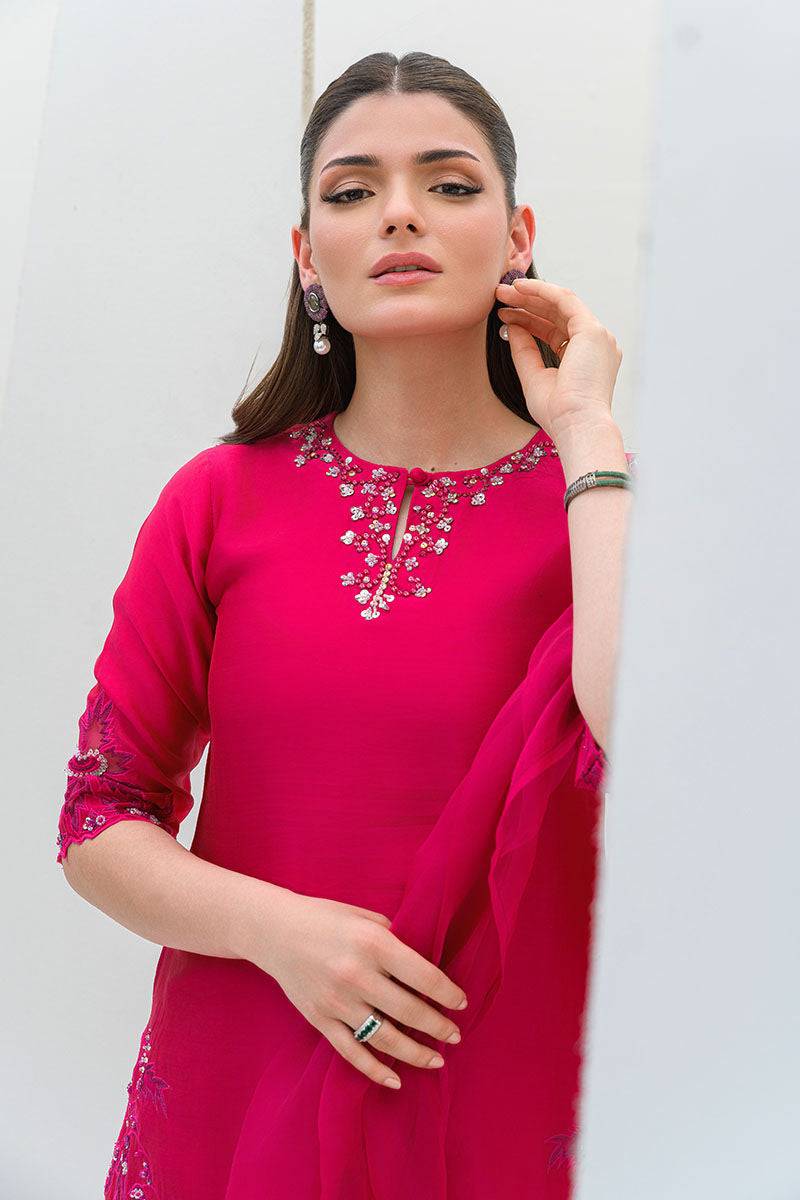 Fatima Khan | Serene Eid Luxe Pret | Pinktastic by Maria Faisal - Registered Vendor of : Fatima Khan - type : Ladies Clothes - 100% original wedding dresses