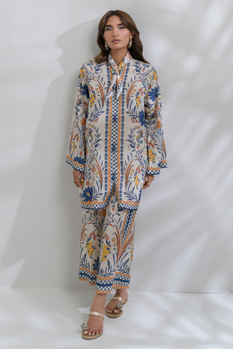 Fatima Khan | FK Prints | Desert Petal - Ladies Clothes - Maria Faisal