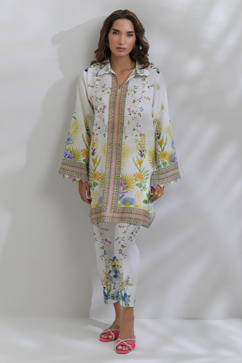 Fatima Khan | FK Prints | Palm Whisper - Ladies Clothes - Maria Faisal