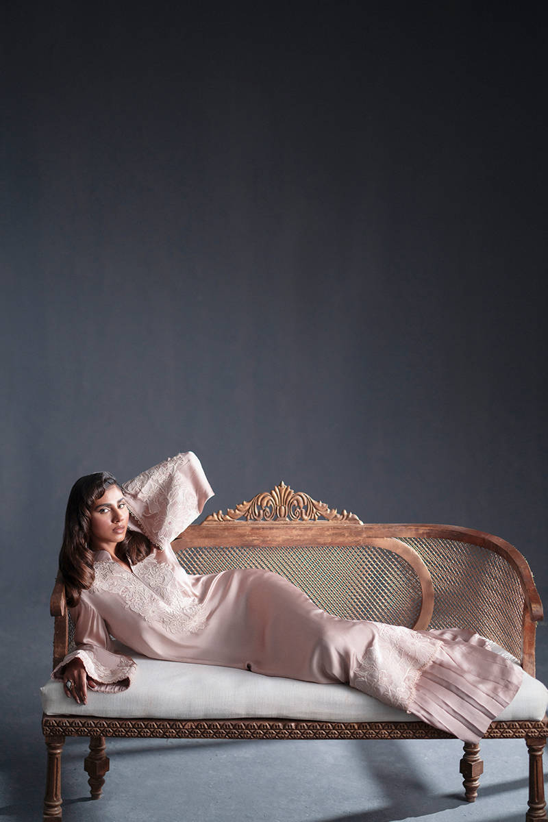 MNR | Chai Coffee Luxury Pret | Tea Rose by Maria Faisal - Registered Vendor of : MNR - type : Ladies Clothes - 100% original wedding dresses