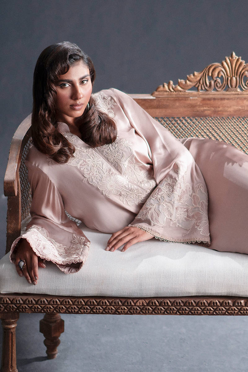 MNR | Chai Coffee Luxury Pret | Tea Rose by Maria Faisal - Registered Vendor of : MNR - type : Ladies Clothes - 100% original wedding dresses