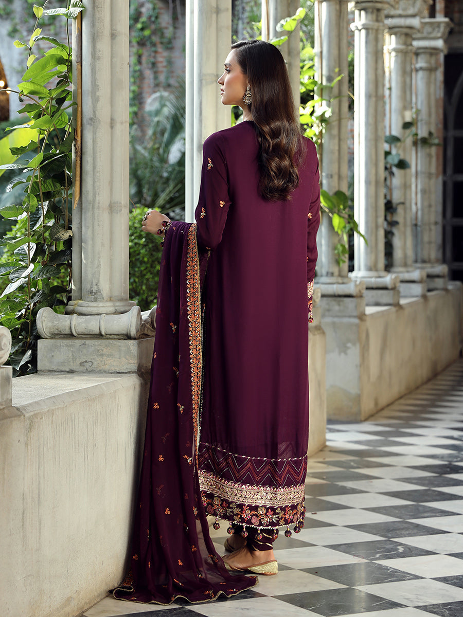 Salitex | Raaya Chiffon 24 | M10 - Wedding Dress - Maria Faisal