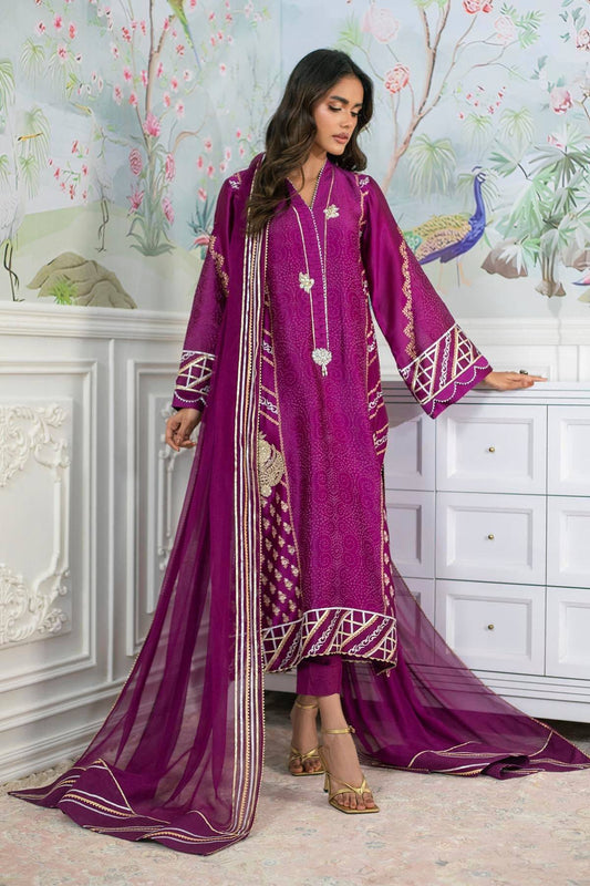Annus Abrar | Sehr Eid Luxe | Emery - Violet by Maria Faisal - Registered Vendor of : Annus Abrar - type : Ladies Clothes - 100% original wedding dresses