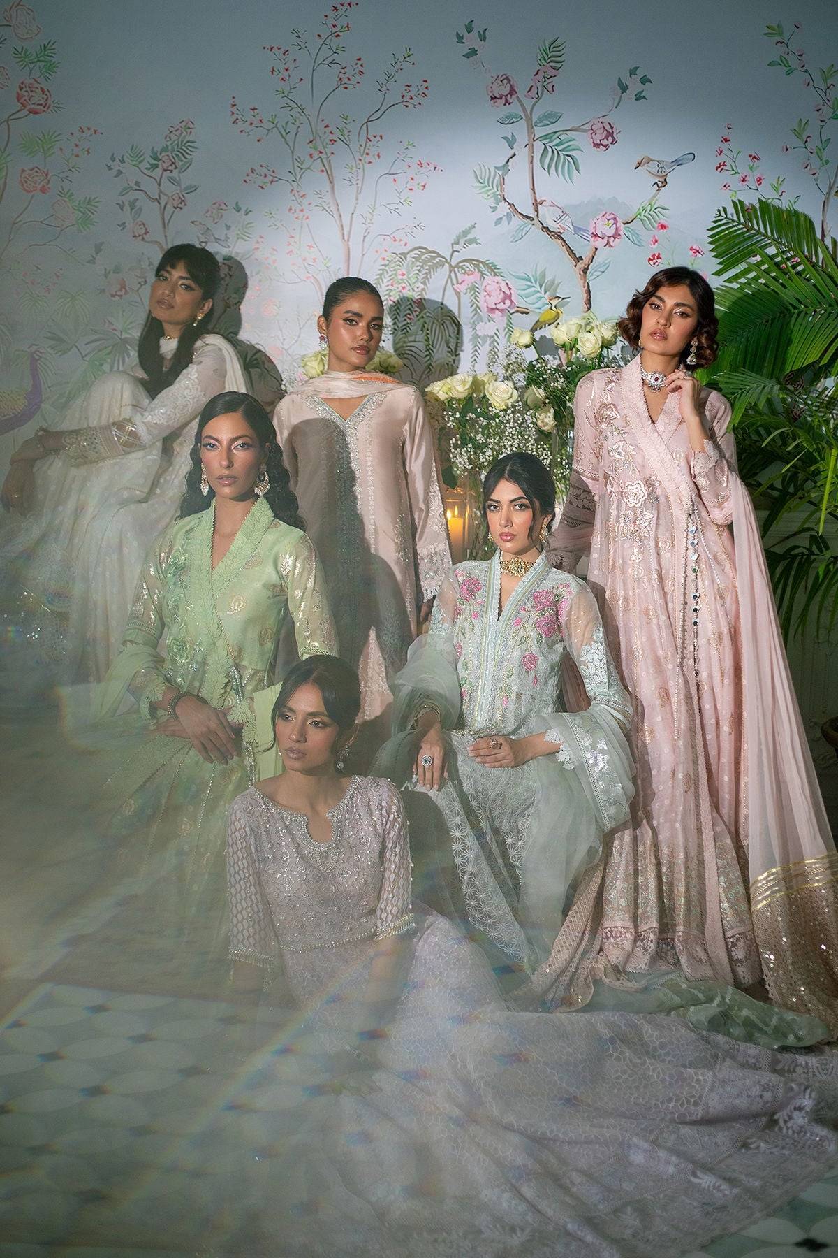 Annus Abrar | Sehr Eid Luxe | Nadi Mint by Maria Faisal - Registered Vendor of : Annus Abrar - type : Ladies Clothes - 100% original wedding dresses