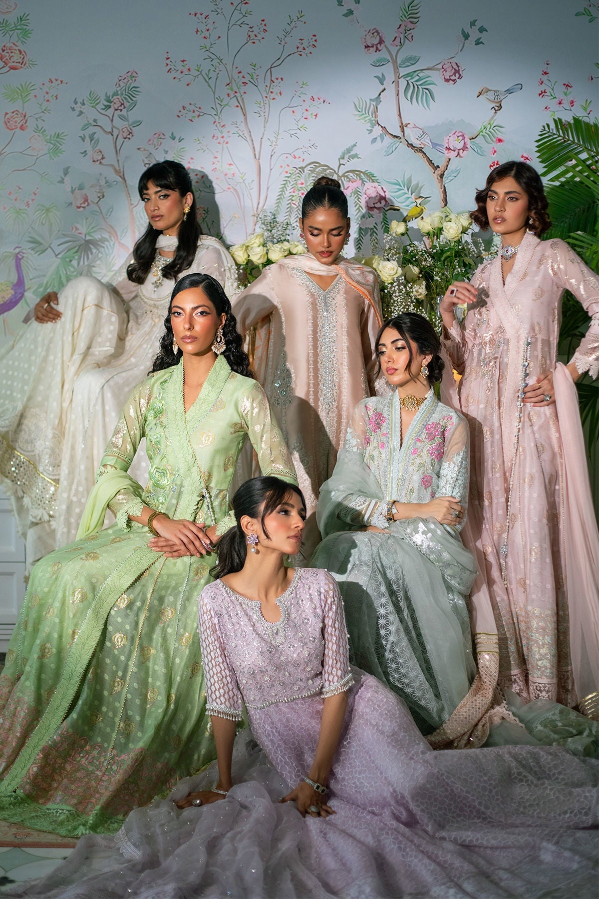 Annus Abrar | Sehr Eid Luxe | Nadi Mint by Maria Faisal - Registered Vendor of : Annus Abrar - type : Ladies Clothes - 100% original wedding dresses