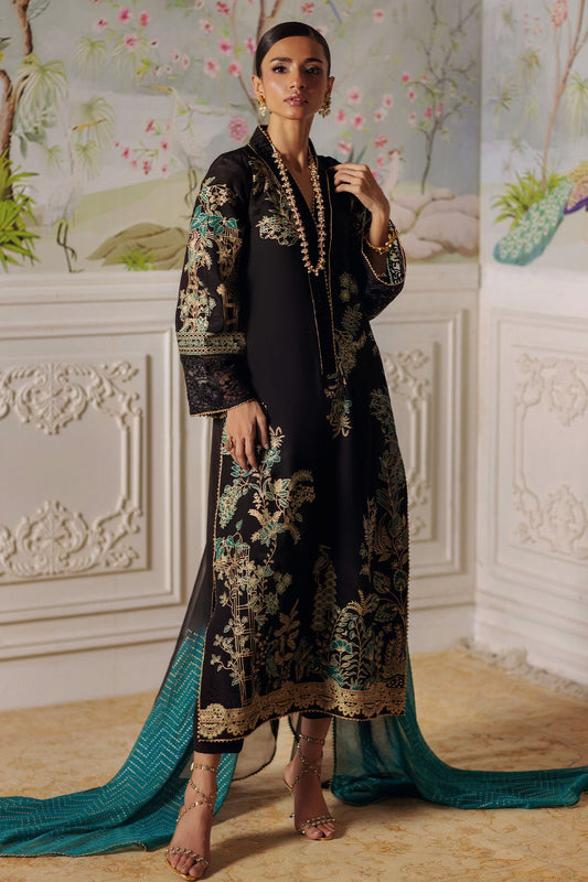 Annus Abrar | Elemental Festive | Renaab (Shirt, Pants and Dupatta) - Ladies Clothes - Maria Faisal
