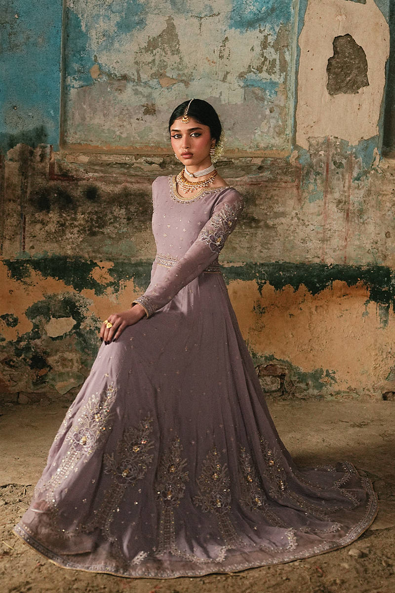 MNR | Farid Manzil Luxury Pret 26 | Sahar-e-Lilac - Formal Dress - available at Maria Faisal in UK and USA.
