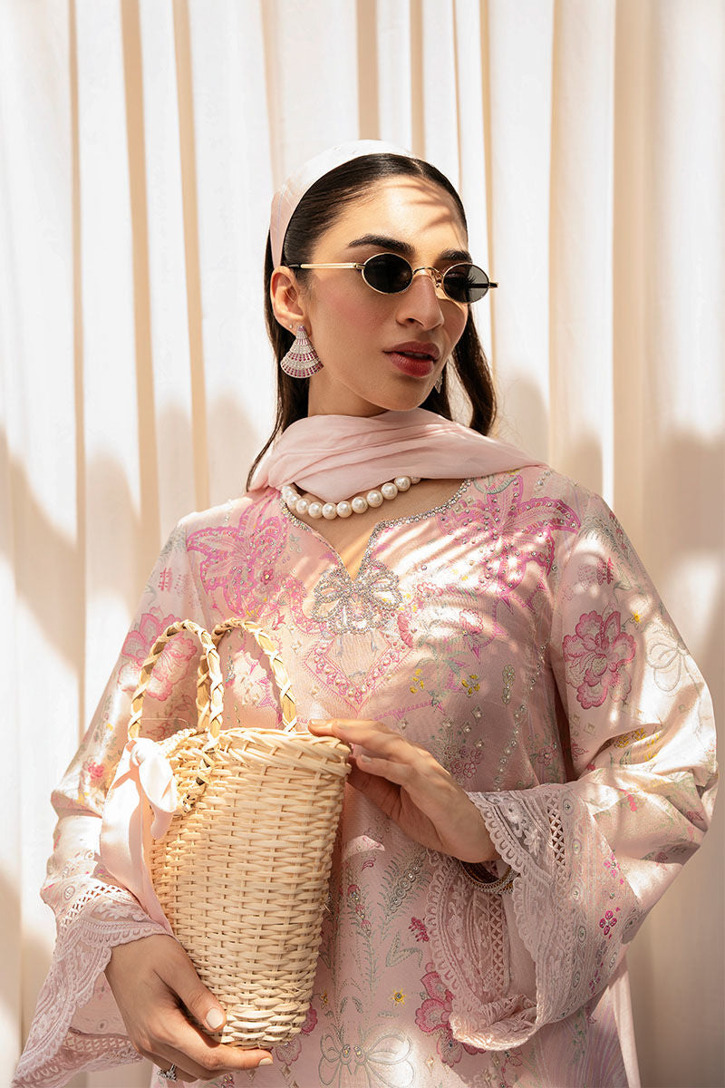 Ansab Jahangir | Digital Silk | Mahira Shirt And Dupatta - Ladies Clothes - Maria Faisal