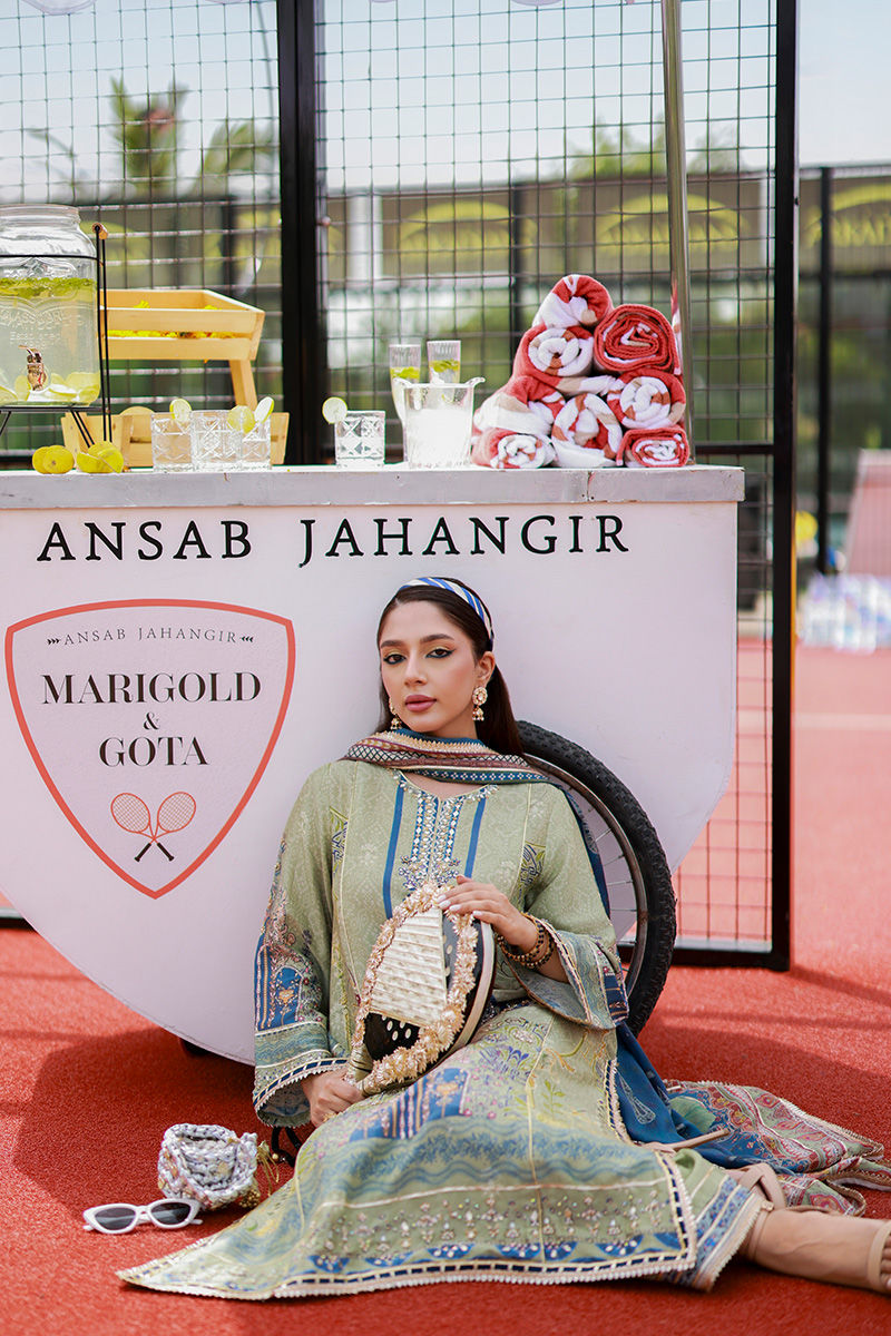 Ansab Jahangir | Marigold and Gota | Cerya - Ladies Clothes - Maria Faisal