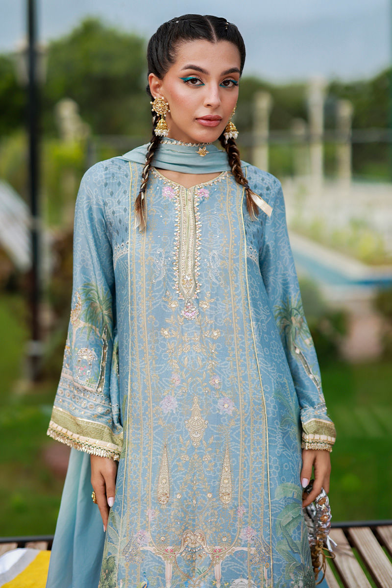 Ansab Jahangir | Digital Silk | Maheera - Ladies Clothes - Maria Faisal