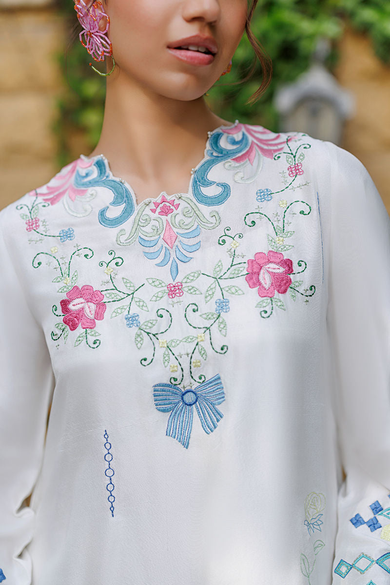 Ansab Jahangir | Summer Kaftans | Fiore - Luxury Dress - available at Maria Faisal in UK and USA.