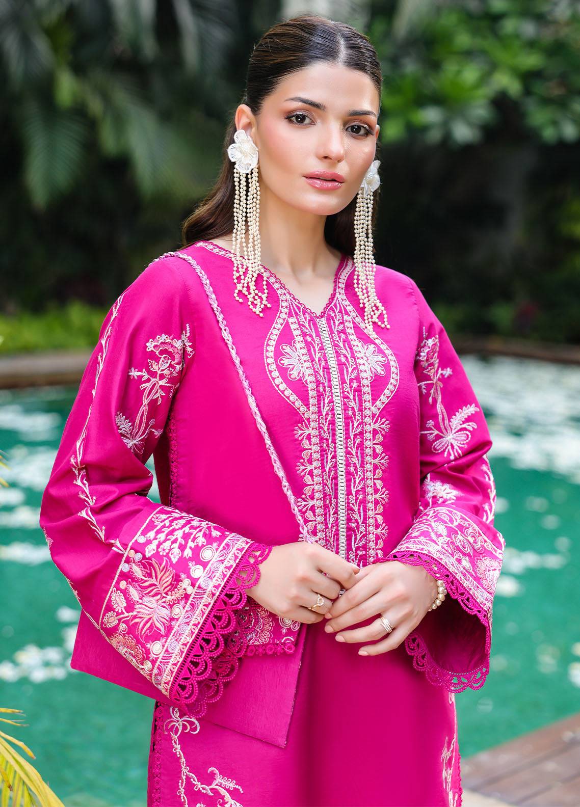 Sahane | Lovent Embroidered Pret 25 | ME23007 Seraph by Maria Faisal - Registered Vendor of : Sahane - type : Ladies Clothes - 100% original wedding dresses