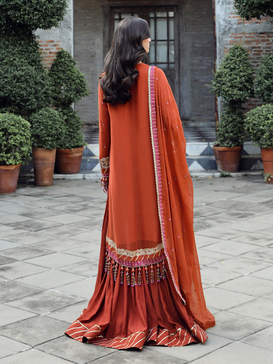 Salitex | Raaya Chiffon 24 | M08 - Wedding Dress - Maria Faisal