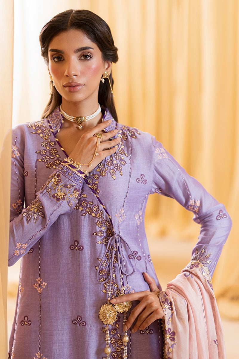 Ansab Jahangir | Artisan Prints 26 | Soleia - Formal Dress - available at Maria Faisal in UK and USA.