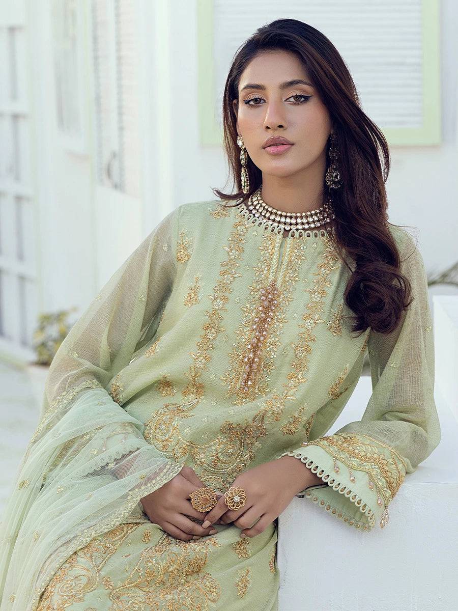 Salitex | Signature Festive Chiffon | NO001 by Maria Faisal - Registered Vendor of : Salitex - type : Ladies Clothes - 100% original wedding dresses