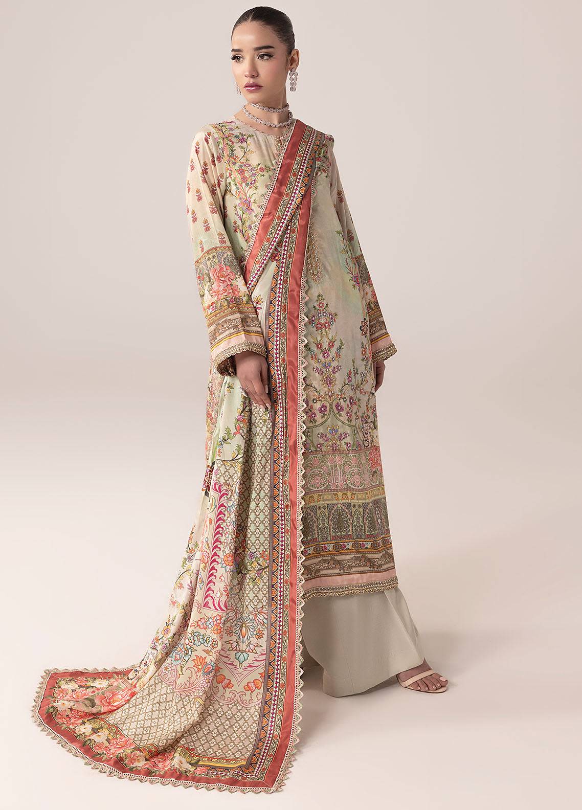 Sahane | Suay Silk Handwork Edit | CT-15004 AVA - SUAY by Maria Faisal - Registered Vendor of : Sahane - type : Ladies Clothes - 100% original wedding dresses