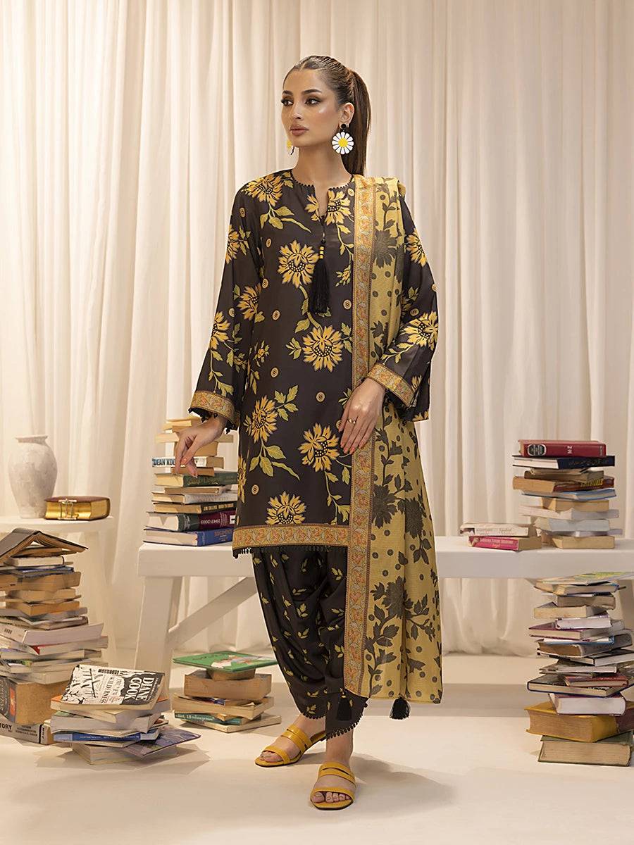 Salitex | Sibel Printed Lawn Silk | ST-02 by Maria Faisal - Registered Vendor of : Salitex - type : Ladies Clothes - 100% original wedding dresses