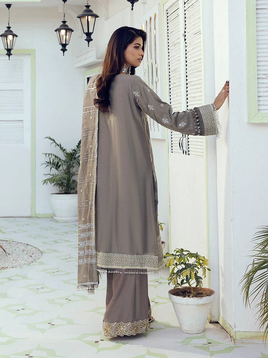 Salitex | Signature Festive Chiffon | NO009 by Maria Faisal - Registered Vendor of : Salitex - type : Ladies Clothes - 100% original wedding dresses