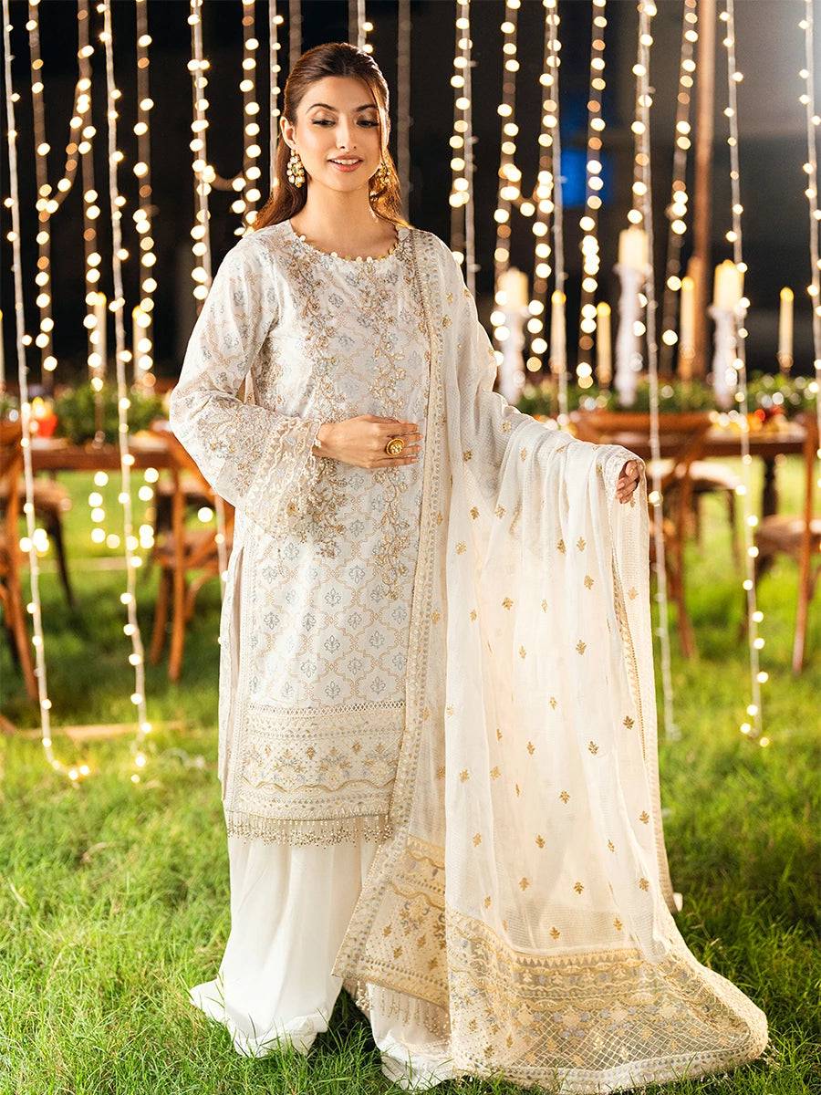Salitex | Signature Festive Chiffon | WW005 by Maria Faisal - Registered Vendor of : Salitex - type : Ladies Clothes - 100% original wedding dresses