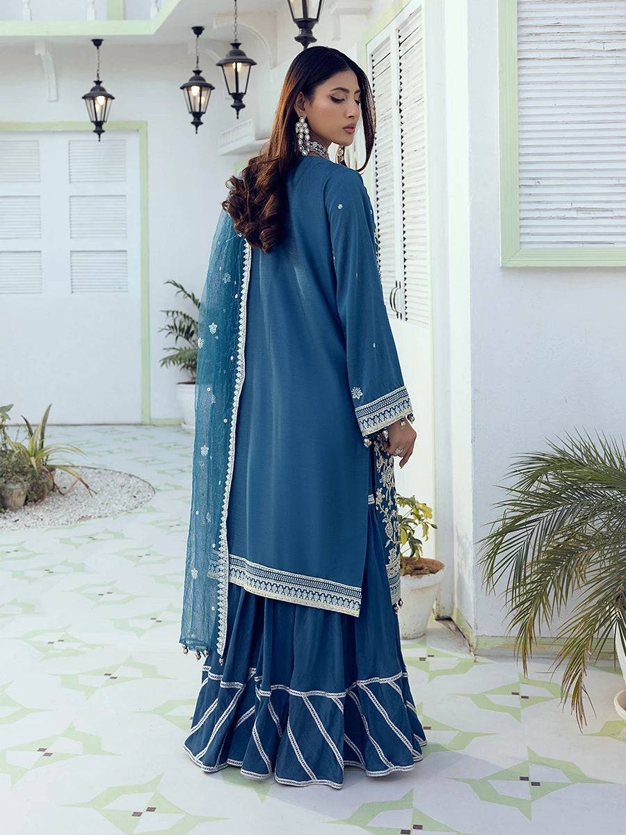 Salitex | Signature Festive Chiffon | NO002 by Maria Faisal - Registered Vendor of : Salitex - type : Ladies Clothes - 100% original wedding dresses