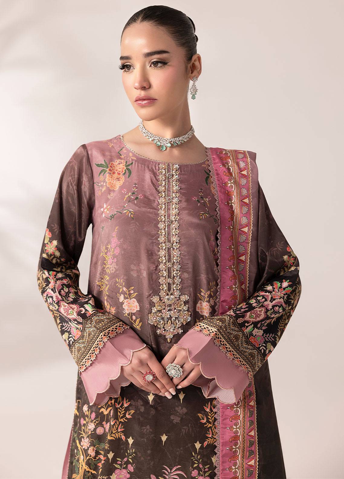 Sahane | Suay Silk Handwork Edit | CT-15007 LILANA - SUAY by Maria Faisal - Registered Vendor of : Sahane - type : Ladies Clothes - 100% original wedding dresses