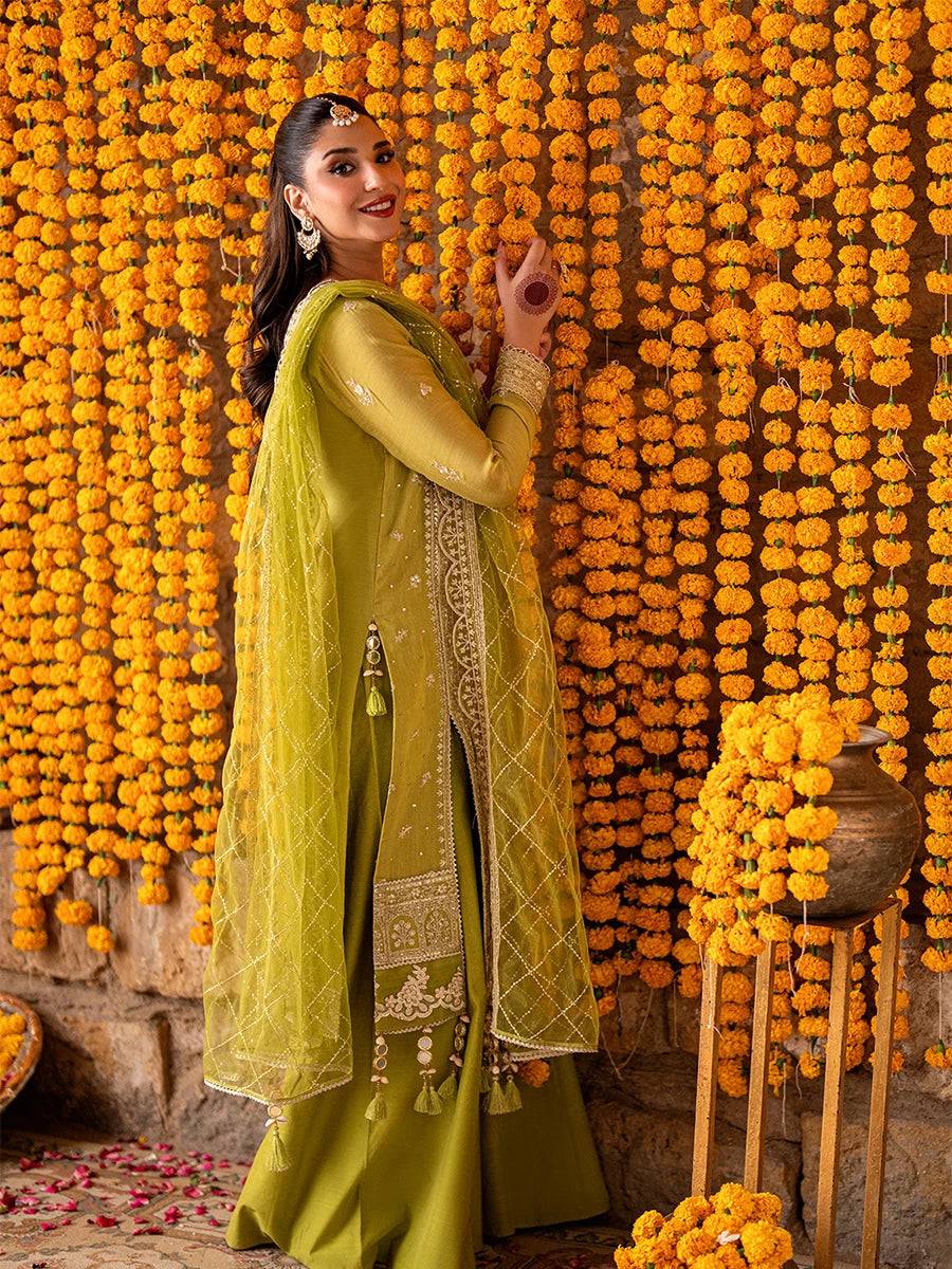 Salitex | Shehnai Festive | No028 by Maria Faisal - Registered Vendor of : Salitex - type : Ladies Clothes - 100% original wedding dresses