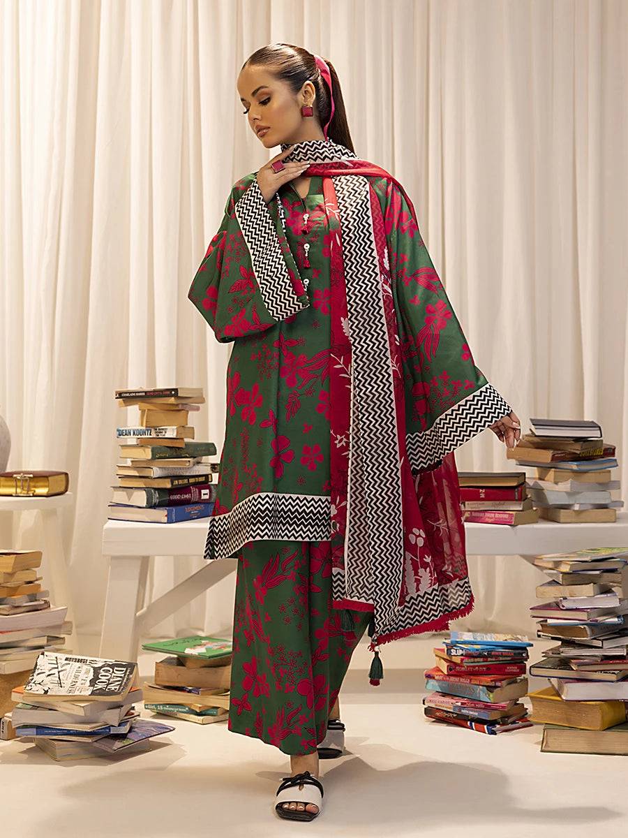 Salitex | Sibel Printed Lawn Silk | ST-01 by Maria Faisal - Registered Vendor of : Salitex - type : Ladies Clothes - 100% original wedding dresses