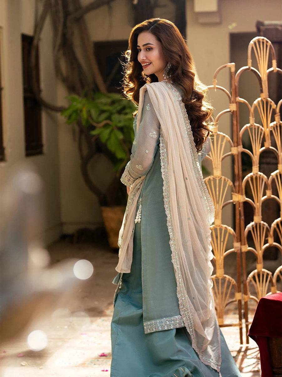 Salitex | Shehnai Festive | JI043 by Maria Faisal - Registered Vendor of : Salitex - type : Ladies Clothes - 100% original wedding dresses