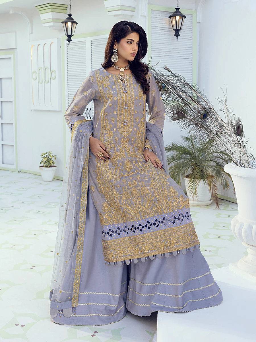 Salitex | Signature Festive Chiffon | NO011 by Maria Faisal - Registered Vendor of : Salitex - type : Ladies Clothes - 100% original wedding dresses